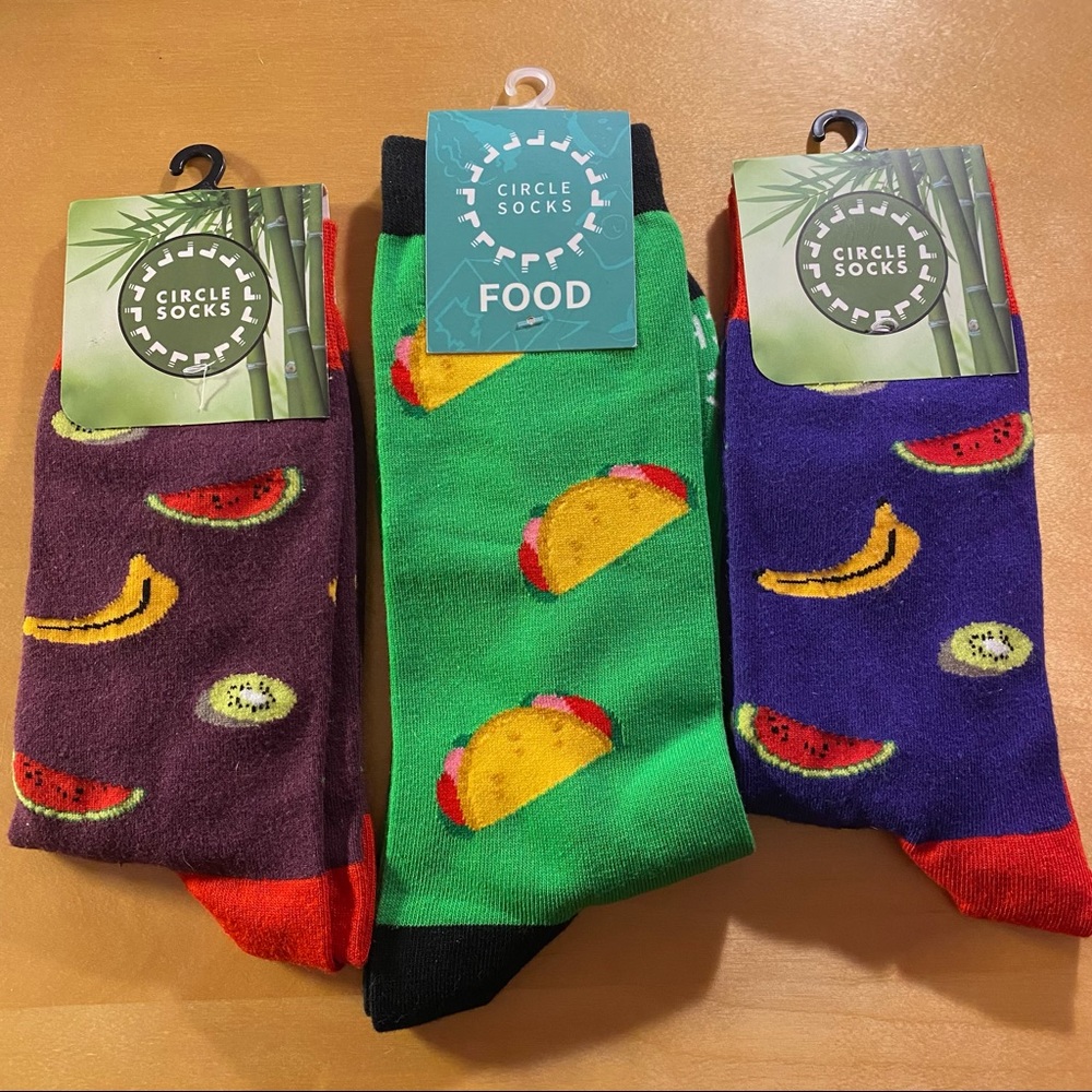 Circle Socks - Food Socks